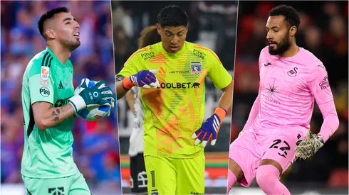 Gabriel Castellón, Brayan Cortés y Lawrence Vigouroux tendrán una ajustada lucha por el arco de Chile.