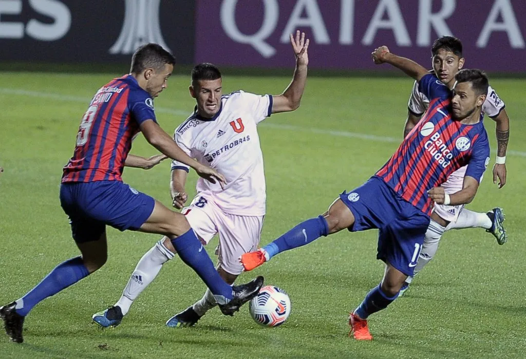 La U vuelve a Copa Libertadores tras 4 años de ausencia. (Foto: Fotobaires/Photosport)