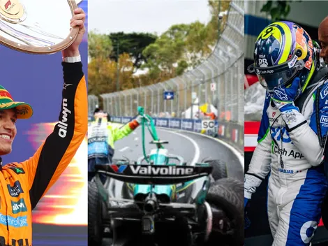 Lluvia, choques, llanto y el triunfo del favorito marcan el GP de Australia