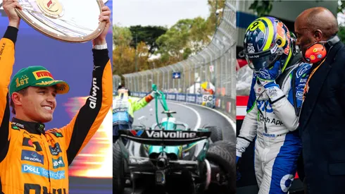 Lando Norris festejó, Alonso fue uno de los que chocó y Hadjar fue el que lloró.