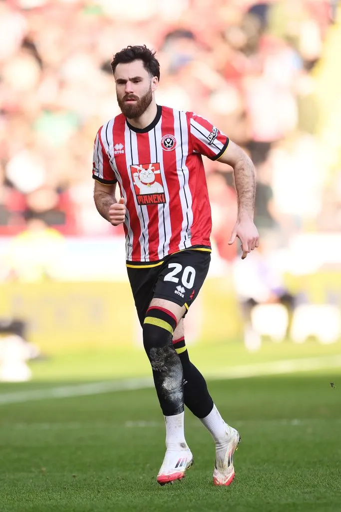 Ben Brereton se ilusiona con el título de la Championship junto al Sheffield United. Foto: Getty Images.