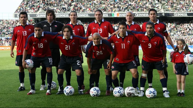 Kike Acuña en un partido ante Irlanda, el 2006