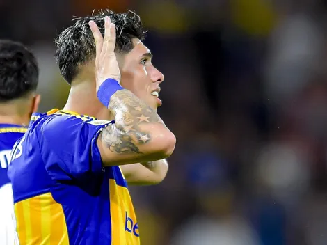 El tierno festejo de Palacios tras ser figura en Argentina