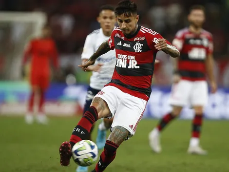 ¿Con palo a Gareca? DT del Fla llena de flores a Pulgar