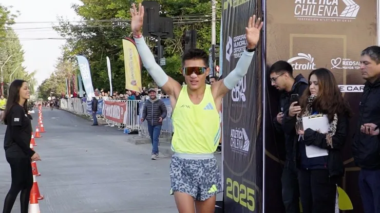Hugo Catrileo se queda con los 21K de la Maratón de Temuco 2025.