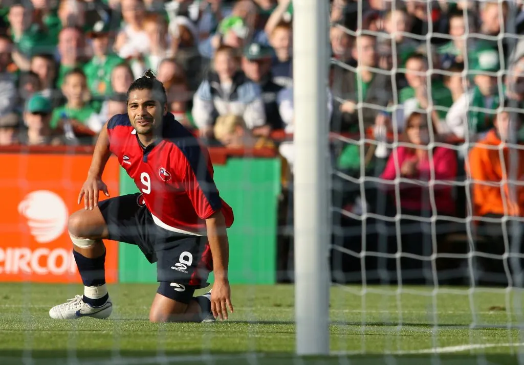 Reinaldo Navia fue uno de los castigados en el Dublinazo. Foto: ANDRES PINA/PHOTOSPORT