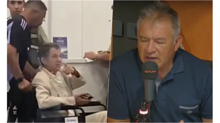 Claudio Borghi opinó sobre la pelea en Blanco y Negro.