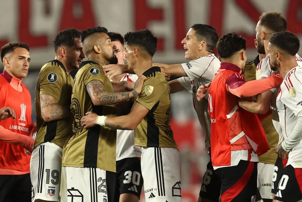 Colo Colo se puede reencontrar con River Plate en el sorteo de Copa Libertadores. Foto: Alejandro Pagni/Photosport