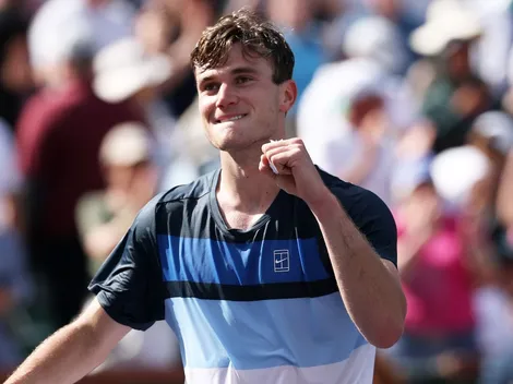 Le arrebató el Indian Wells a Alcaraz e irrumpió en el Top 10 mundial