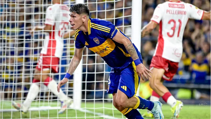 Palacios suma elogios en Boca Juniors