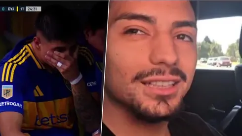 Williams Alarcón envió tranquilidad tras su terrible lesión en Boca Juniors ante Defensa y Justicia.