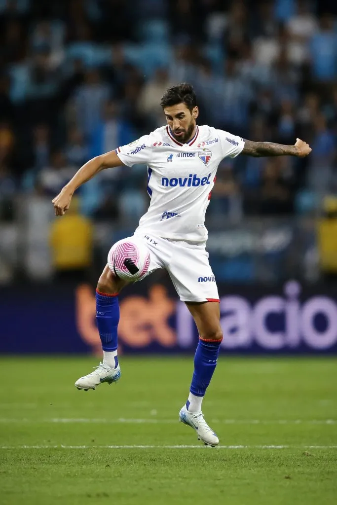 Juan Martín Lucero, hoy en Fortaleza, será rival de Colo Colo en Copa Libertadores (Getty Images)