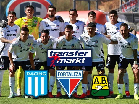 Colo Colo mira de lejos en tasación a sus rivales de Libertadores