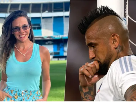Periodista argentina defiende a Vidal por su comentario contra Racing