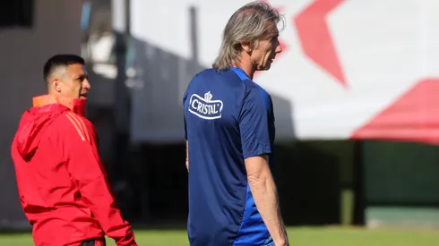 Ricardo Gareca trabaja con la Selección para Eliminatorias.