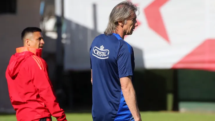 Ricardo Gareca trabaja con la Selección para Eliminatorias.