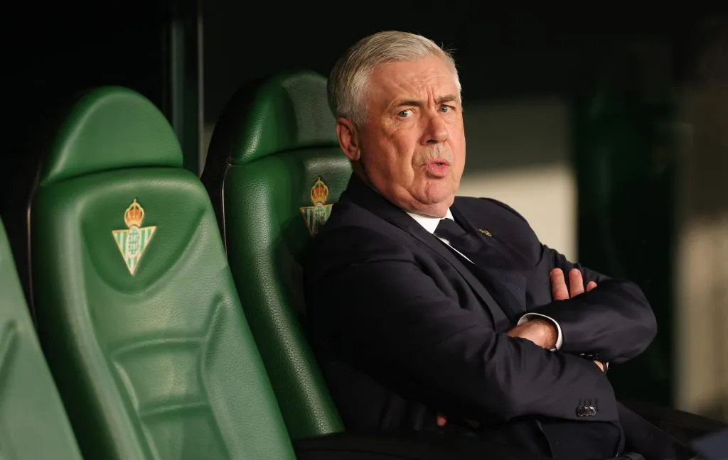 El cuadro de Carlo Ancelotti tuvo un particular partido en Chile. Foto: Fran Santiago/Getty Images.