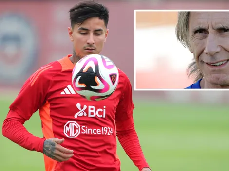 Curiosa explicación de Gareca por ausencia de Pulgar: "Venimos de..."