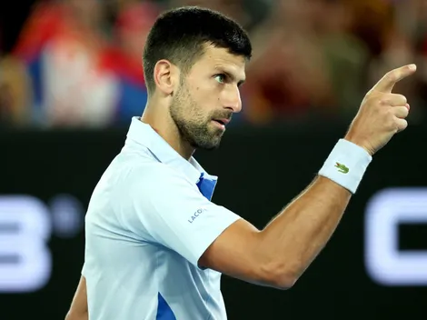 El duro trato de Djokovic a un tenista francés: "Te echo"