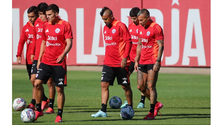 Arturo Vidal lidera un grupo de jugadores que genera dudas en Chile por su estado físico.