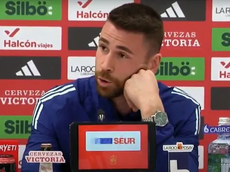 Arquero de España y feroz parada de carros a periodista