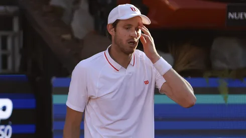 Nicolás Jarry no puede volver a jugar.