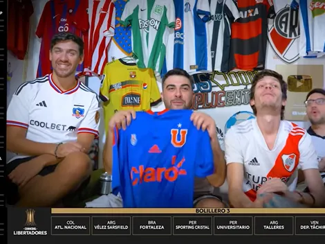 Un "Displicente albo" se va contra la U en Libertadores