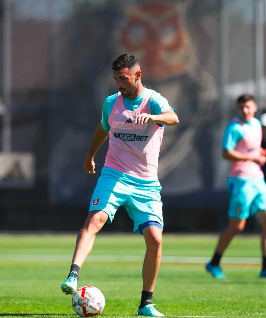 Fabricio Formiliano se juega su gran chance en U de Chile. Foto: U de Chile.