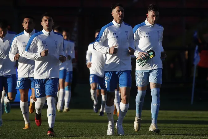 Fernando Zampedri y Nicolás Peranic compartieron en la UC. (Jonnathan Oyarzun/Photosport).