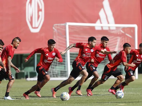 Con un cambio: la formación de la Roja ante Paraguay