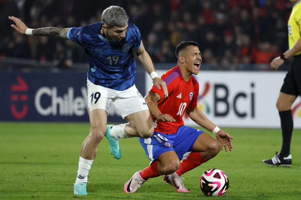Alexis Sánchez se pierde el partido de Chile contra Paraguay por problemas físicos.
