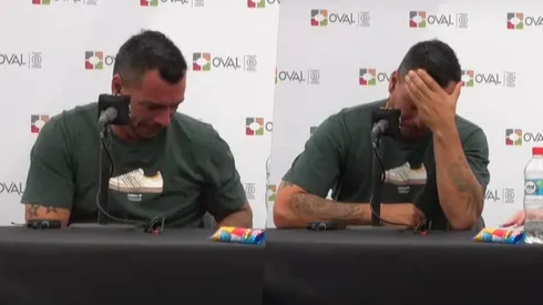 Paredes reaccionó en vivo a la partida de Clavito Godoy.