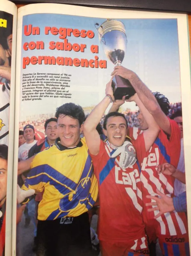 Waldemar Méndez fue campeón en el ascenso con Deportes La Serena. (Foto: Archivo Twitter).