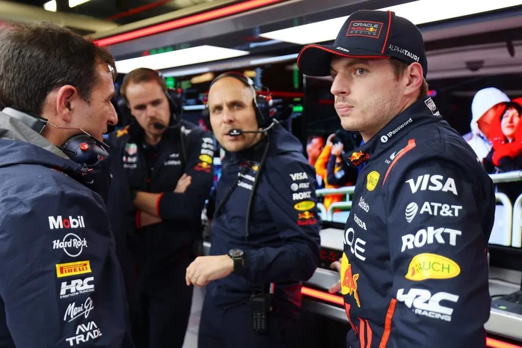 Max Verstappen y Red Bull Racing durante el GP de Australia 2025 (Getty Images).