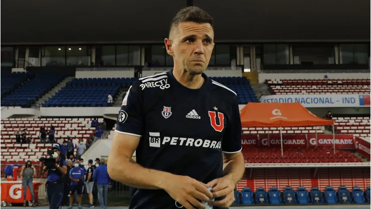 Walter Montillo y su último partido en la U de Chile.