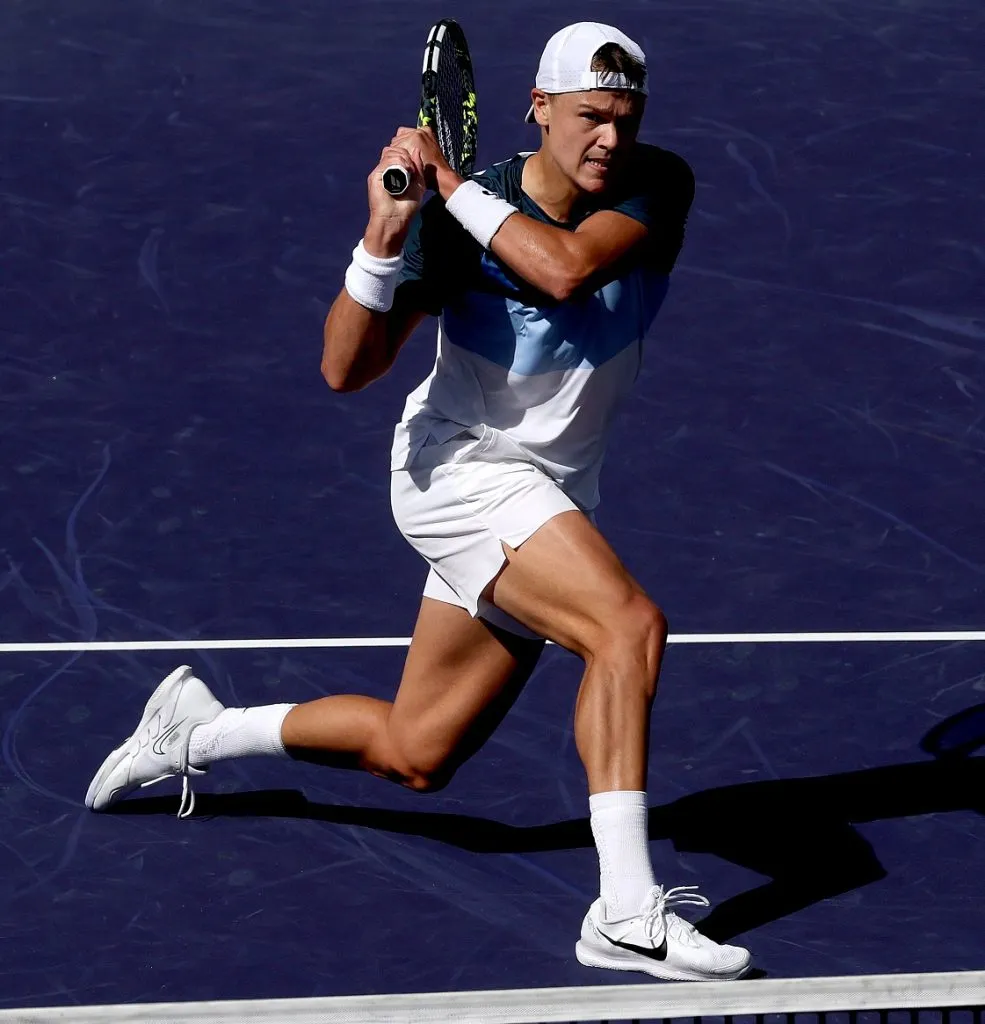 Holger Rune en la semifinal del Indian Wells 2025 (Getty Images).