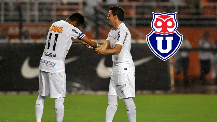Montillo y Neymar juntos en Santos.