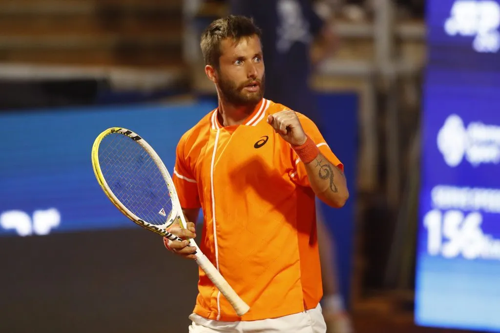 Corentin Moutet no genera buen recuerdo en Chile. Imagen: Photosport