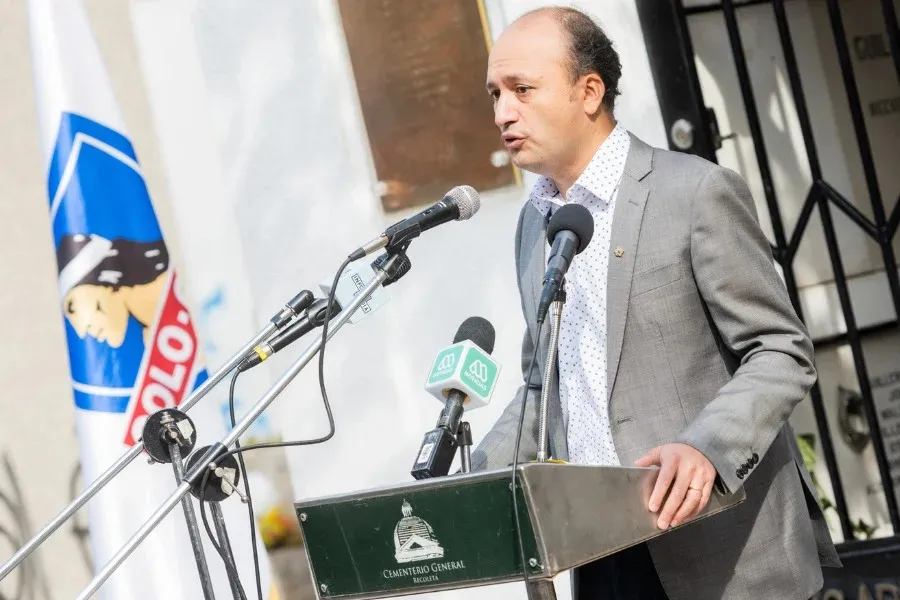Edmundo Valladares podría volver a la presidencia de Blanco y Negro  tras un primer paso entre 2021 y 2022. | Foto: CSD Colo Colo.