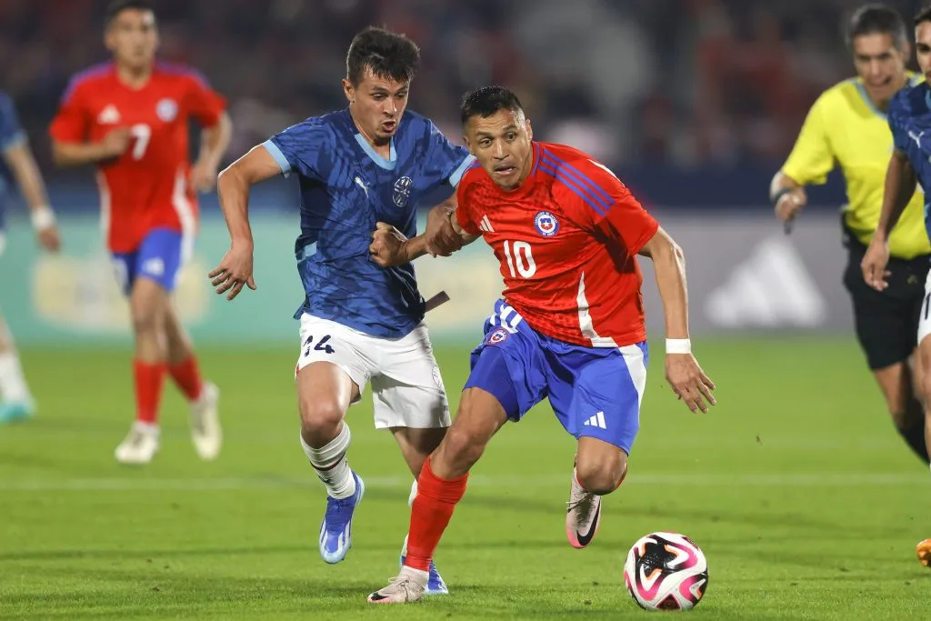 La Roja buscará sumar ante Paraguay en Asunción. (Foto: Felipe Zanca /Photosport)
