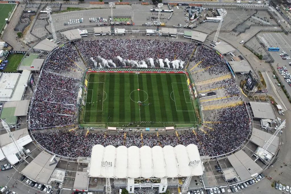 El Estadio Monumental de Colo Colo podría tener financiamiento desde Croacia para su remodelación. | Foto: Photosport.