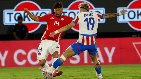 Loyola tuvo un partido muy bajo ante Paraguay como lateral derecho