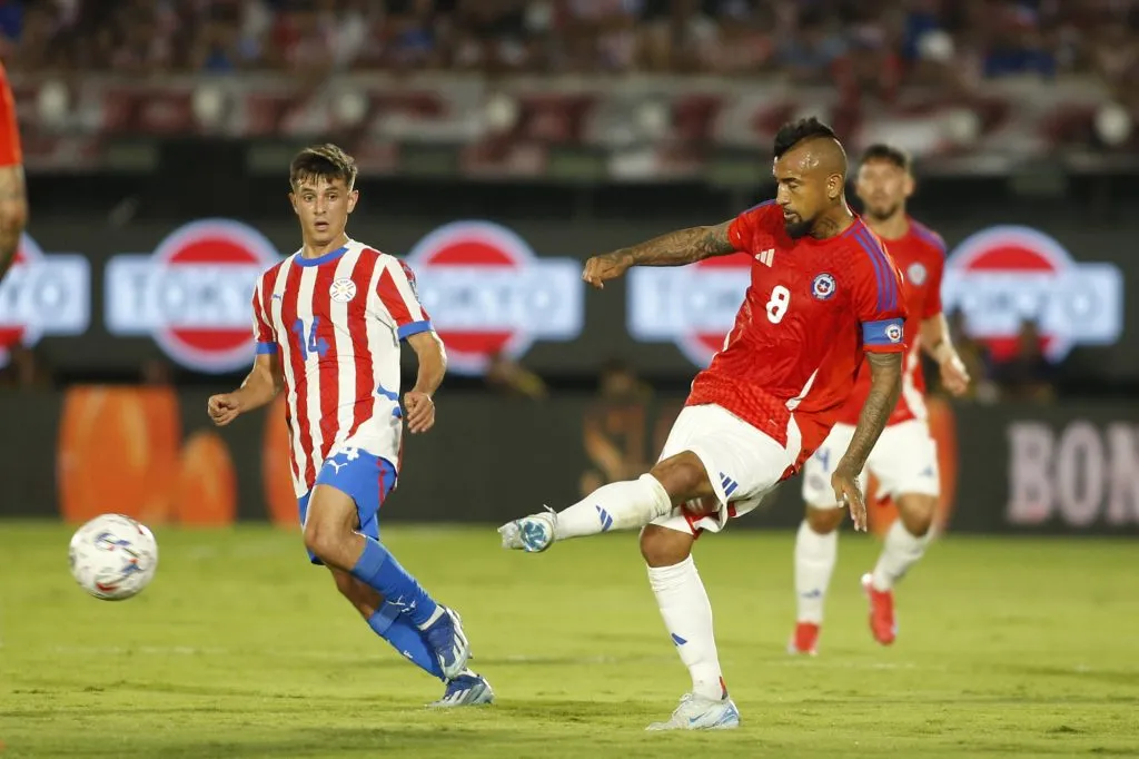 Chile no pudo contra Paraguay, pero Vidal asegura que Chile va al Mundial con triunfos contra Ecuador y Argentina.