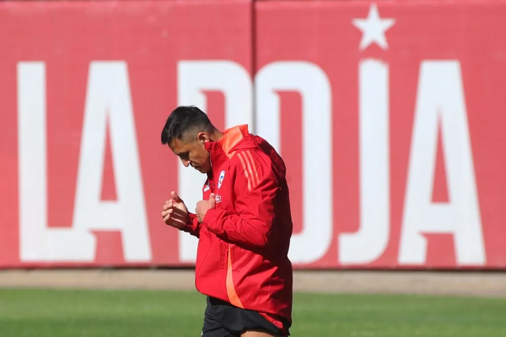 Alexis Sánchez fue baja en la Roja por una fatiga muscular | Photosport