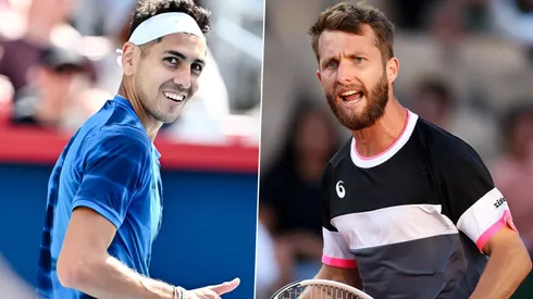 Alejandro Tabilo y Corentin Moutet