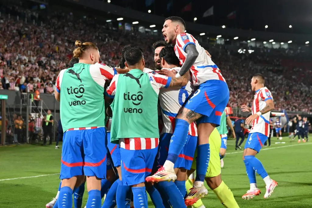 Paraguay festejó así ante ChileChristian Alvarenga/Getty Images)
