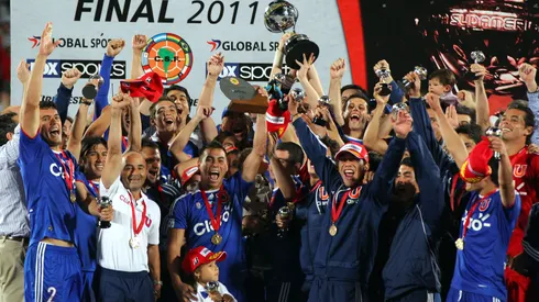 El futbolista fue campeón de Copa Sudamericana con la U en 2011.