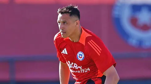 Alexis Sánchez se quedó en Santiago para el partido ante Paraguay.