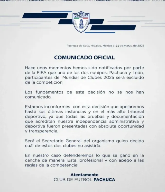 Captura Twitter Pachuca.