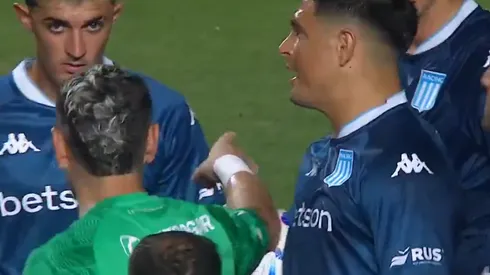 Gabriel Arias estalló de rabia contra Maxi Salas.